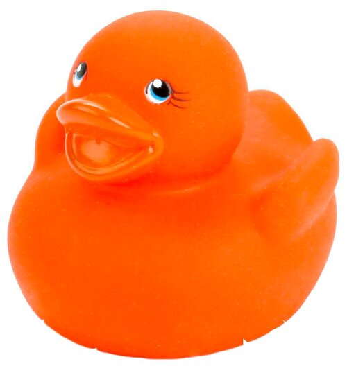 Игрушка для ванной Играем вместе Термо уточка (LXT10-OR), оранжевый