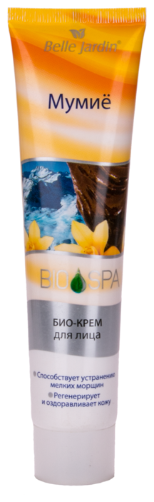 Belle Jardin Bio-Spa Shilajit (Mumijo) + Collagen and Elastin Крем для лица Мумие + коллаген и эластин, 125 мл