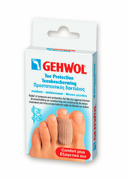 Gehwol Гель-кольцо для пальцев ног защитное среднее в эластичной ткани, 2 шт. 1*26803