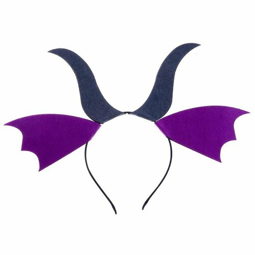 Карнавальный ободок Дракончик с крыльями карнавальный ободок дракончик с крыльями