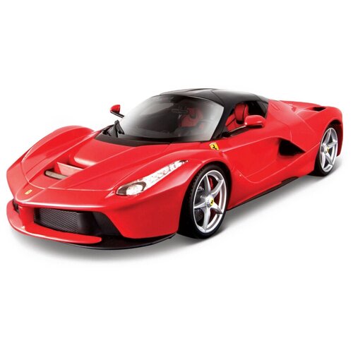 Спортивный автомобиль Bburago Ferrari LaFerrari (18-16901) 1:18, красный bburago 1 18 ferrari laferrari simulation alloy car model collect gifts toy