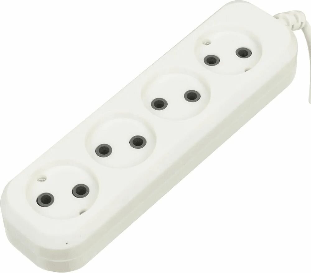 Удлинитель BURO BU-PSL4.5/W 4 розетки 5 м 475344 - фото №8