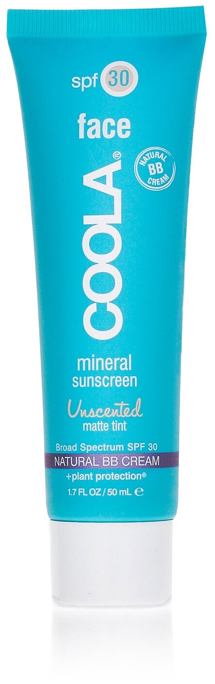 COOLA крем Mineral sunscreen mate tint SPF 30, 50 мл