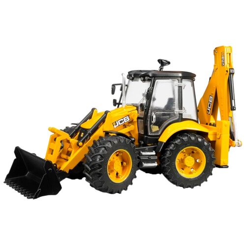 Экскаватор Bruder JCB 5CX eco 02-454 1:16, 41 см, желтый/черный bruder 02454 экскаватор погрузчик jcb 5cx eco фикс цена