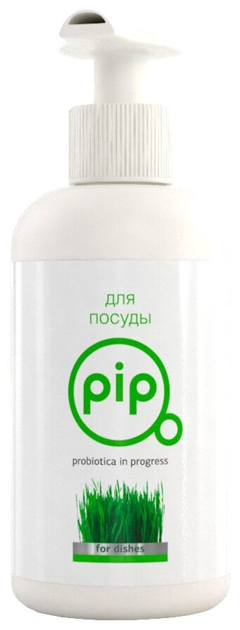 Pip Средство для мытья посуды с дозатором, 0.25 л