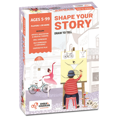 Настольная игра Chalk & Chuckles Shape Your Story настольная игра запасы на зиму chalk and chuckles челк энд чаклс