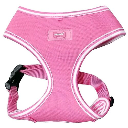 шлейка puppia naunet harness b обхват шеи 42 см розовый xl Шлейка Puppia Naunet harness A, обхват шеи 42 см, pink, XL