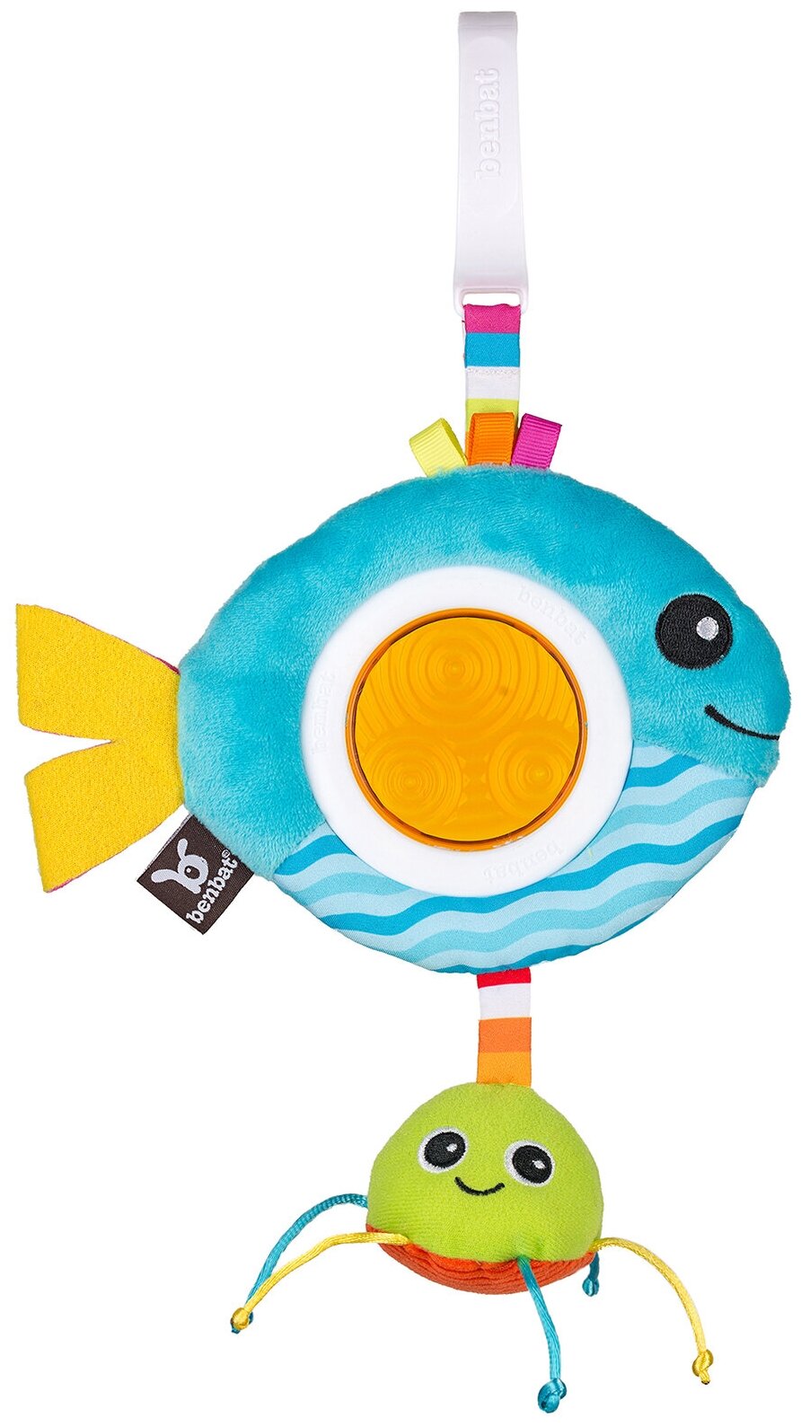 Игрушка-погремушка Benbat Rattle рыба