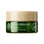 The Saem Jeju Fresh Aloe Cream Увалажняющий освежающий крем 89% алоэ вера - изображение