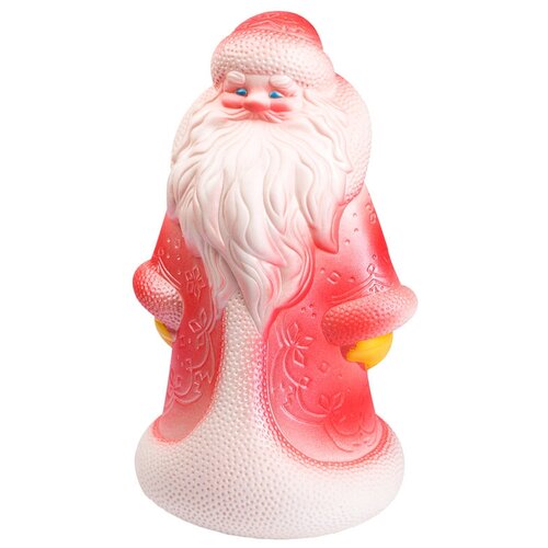 Игрушка для ванной ОГОНЁК Дед Мороз (С-443), белый/красный игрушка для ванной огонёк гусь с 844 белый