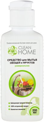 Clean Home Средство для мытья овощей и фруктов универсальное