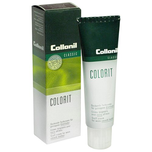 Крем COLLONIL Classic Colorit Tube, для обуви, цвет тёмно-коричневый, 50ml