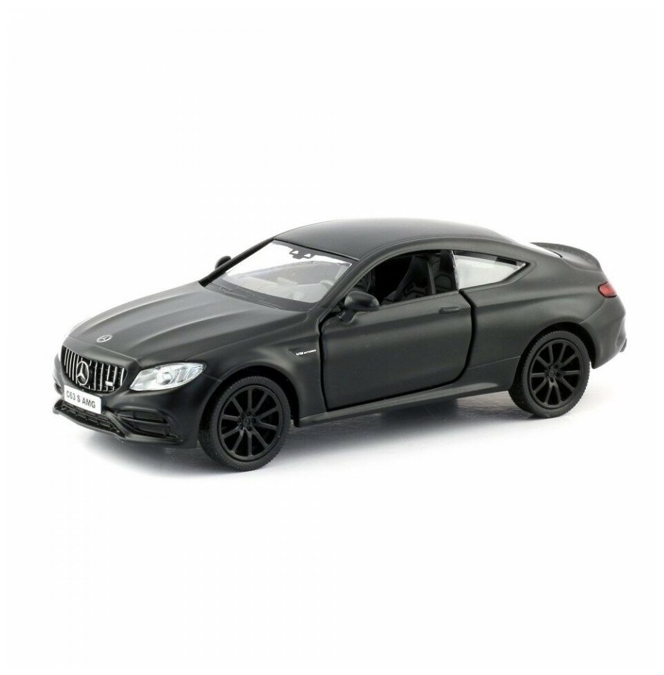 Спортивный автомобиль RMZ City Mercedes-Benz C63 S AMG Coupe 2019 (554987) 1:32, 12.2 см, черный