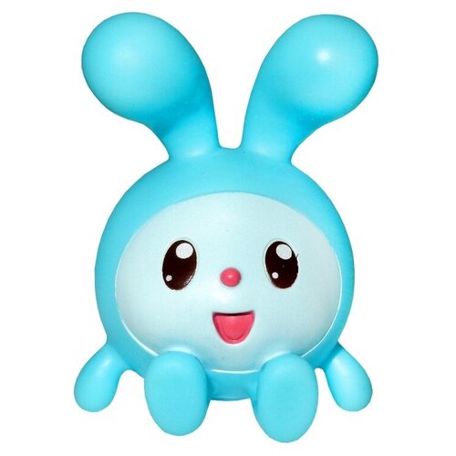 игрушка подушка малышарики крошик Игрушка для ванной Играем вместе Малышарики. Крошик (LX-ST1710), голубой / белый