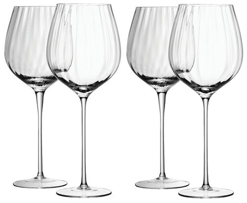 Набор бокалов LSA Aurelia red wine glass AU09, 660 мл, 4 шт., бесцветный
