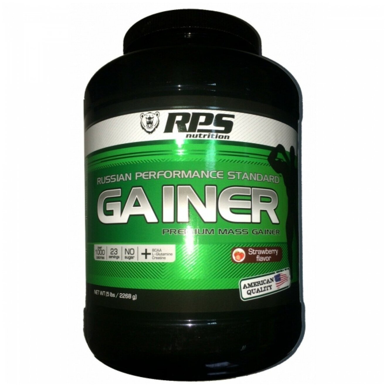 RPS Nutrition Premium Mass Gainer банка 2270 гр., клубника