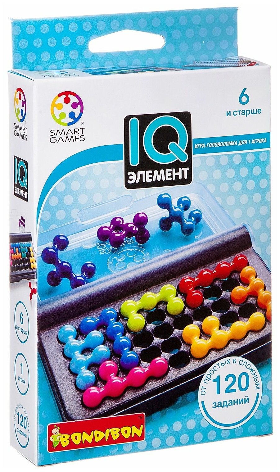    ,      Iq-, 120 , Smart Games, Bondibon, 665161