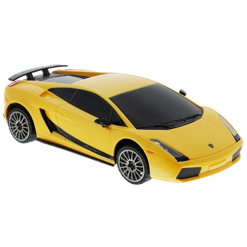 Гоночная машина Rastar Lamborghini Superleggera (26300), 1:24, 18 см, желтый