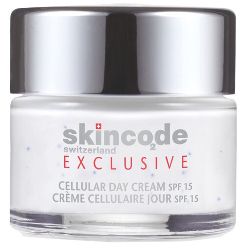 Skincode Exclusive Cellular Day Cream Spf 15 Клеточный омолаживающий дневной крем для лица SPF 15, 50 мл клеточный омолаживающий дневной крем skincode spf 15 50 мл