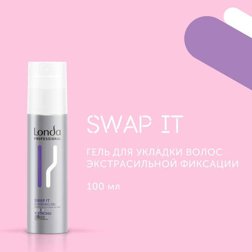 Londa Professional Гель для укладки волос экстрасильной фиксации Swat It, 100 мл (Londa Professional, ) - фото №10