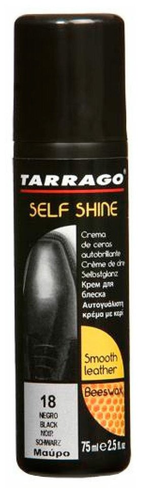 Tarrago Крем-самоблеск Self Shine 18 black