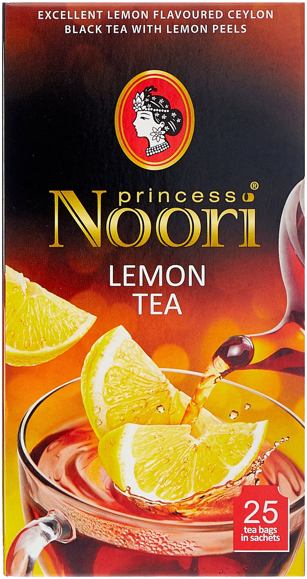 Чай черный Принцесса Нури Лимон в пакетиках, 25 пак. - фотография № 2