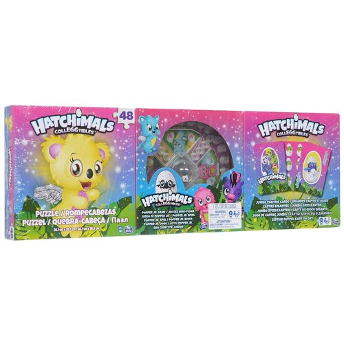 Набор настольных игр Spin Master Hatchi games, 6044752 игровой набор hatchimals тропический остров