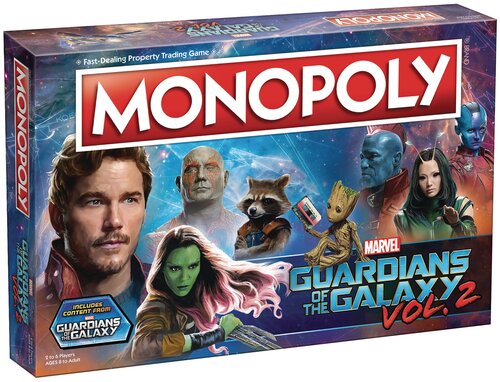 Настольная игра  Monopoly Guardians of the Galaxy Vol. 2