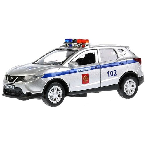 Легковой автомобиль ТЕХНОПАРК Nissan Qashqai (QASHQAI-P-SL), 12 см, серебристый