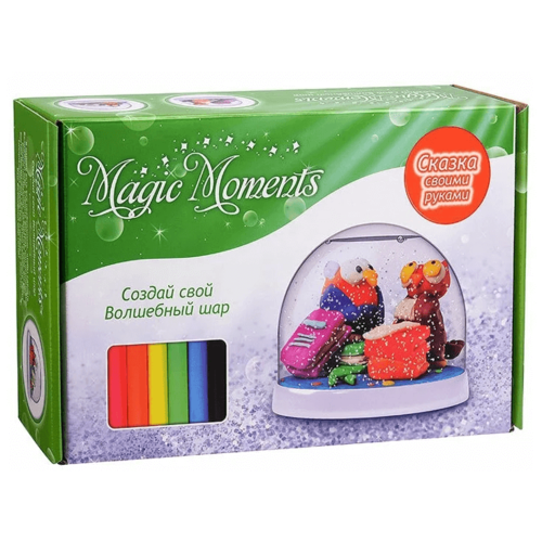 Пластилин Magic Moments Волшебный шар Совы (mm-2) 6 цв.