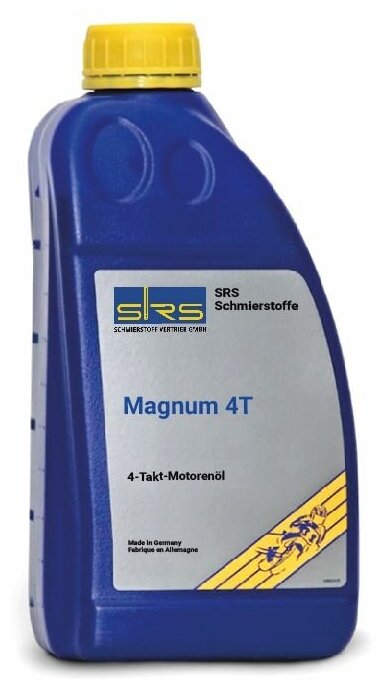 Синтетическое моторное масло SRS Magnum 4T 20W50, 1 л, 1 шт.