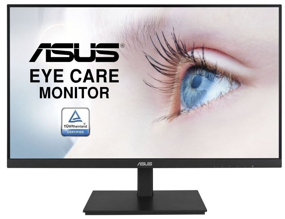 Монитор ASUS 27" VA27DQSB IPS LED, 1920x1080, 5ms, 250 cd/m, 178°/178°, 100M:1, D-Sub, HDMI, DP, USB-hub, 75Hz, колонки,