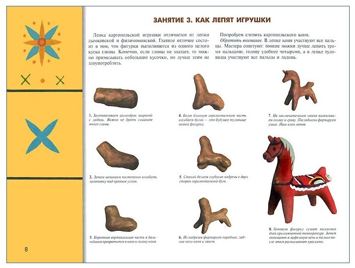 Каргопольская игрушка. Рабочая тетрадь. Искусство - детям