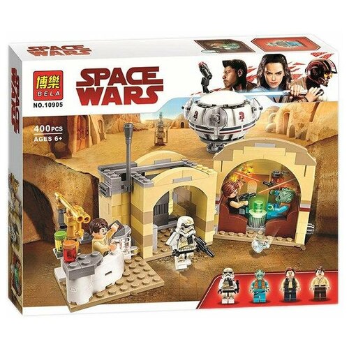 lego 75205 mos eisley cantina лего кантина мос эйсли Конструктор Lari (Bela) Space Wars 10905 Бар в Мос-Эйсли, 400 дет.