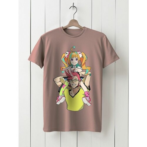 фото Футболка твоя футболка!, размер xxl, розовый