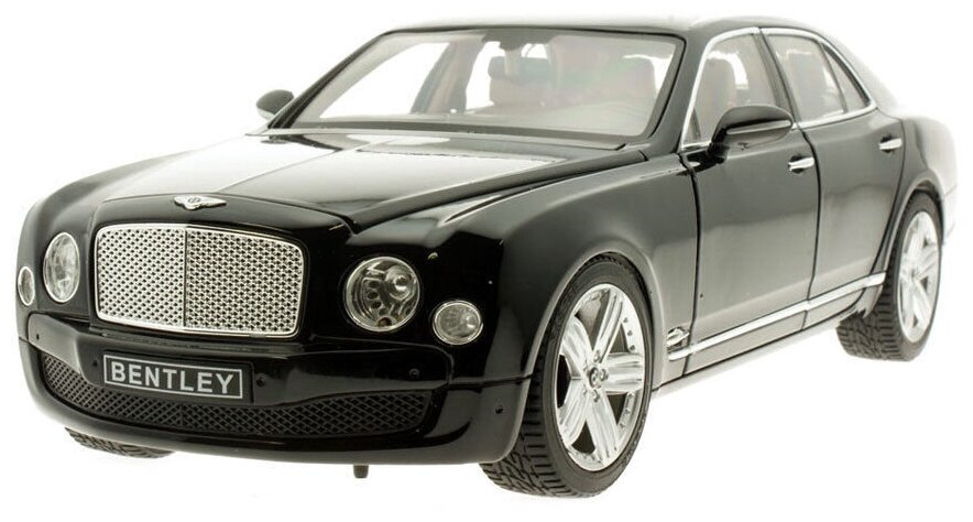 Машина Rastar 1:18 Bentley Mulsanne Черная 43800