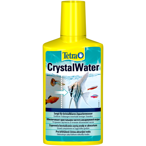 Tetra CrystalWater средство для профилактики и очищения аквариумной воды, 250 мл, 250 г tetra crystalwater тетра средство для очистки воды от всех видов мути 250 мл х 4 шт