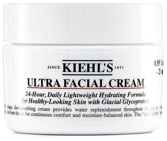 Kiehl's Ultra Facial Cream Увлажняющий крем для лица, 28 мл