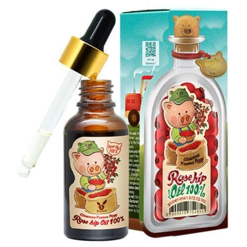 Elizavecca Масло шиповника для лица и тела / Farmer Piggy Rosehip Oil 100%, 30 мл