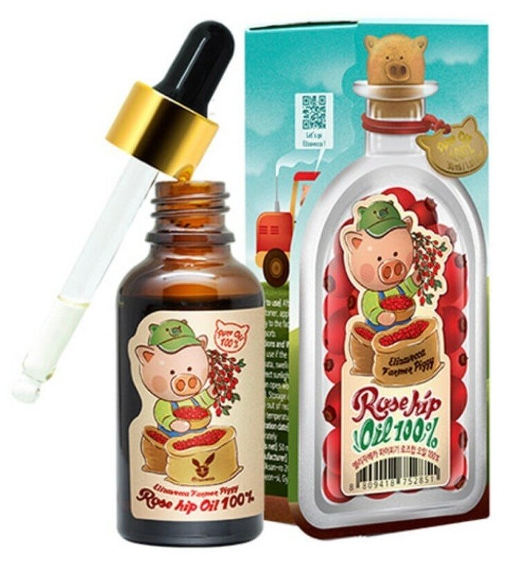 Elizavecca Farmer Piggy Rosehip Oil 100% Сыворотка для лица с маслом шиповника
