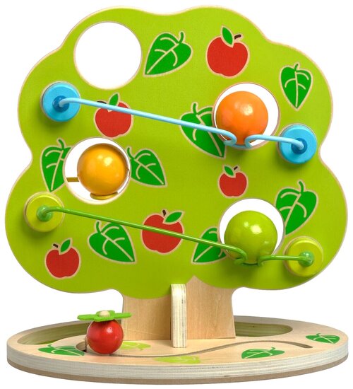 Развивающая игрушка Lucy & Leo Волшебное дерево, зеленый