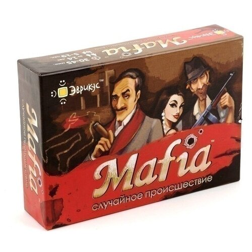 Настольная игра Эврикус Mafia. Случайное происшествие настольная игра мафия случайное происшествие шоколад кэт 12 для геймера 60г набор
