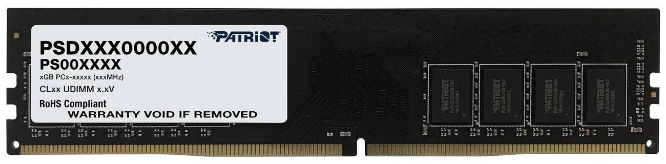 Оперативная память PATRIOT MEMORY Patriot DDR4 32Gb 2666MHz pc-21300 (PSD432G26662)