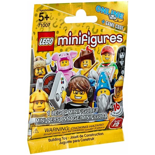 Конструктор LEGO Collectable Minifigures 71007 Серия 12 game wall decaleat sleep game repeat decal game room decor gamer gift video game decal playroom decor pw221