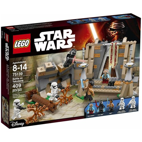 Конструктор LEGO Star Wars 75139 Битва на планете Такодана, 409 дет.