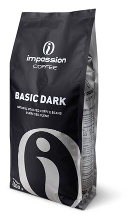 Кофе в зернах Impassion Basic Dark, 1 кг - фотография № 1