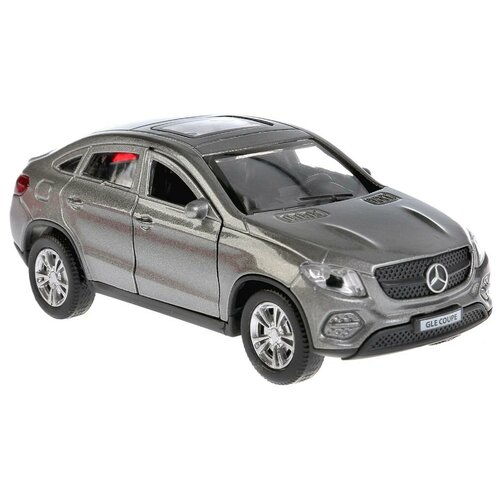 Легковой автомобиль ТЕХНОПАРК Mercedes-Benz Gle Coupe GLE-COUPE-GY/WT/BE 1:41, 12 см, серый