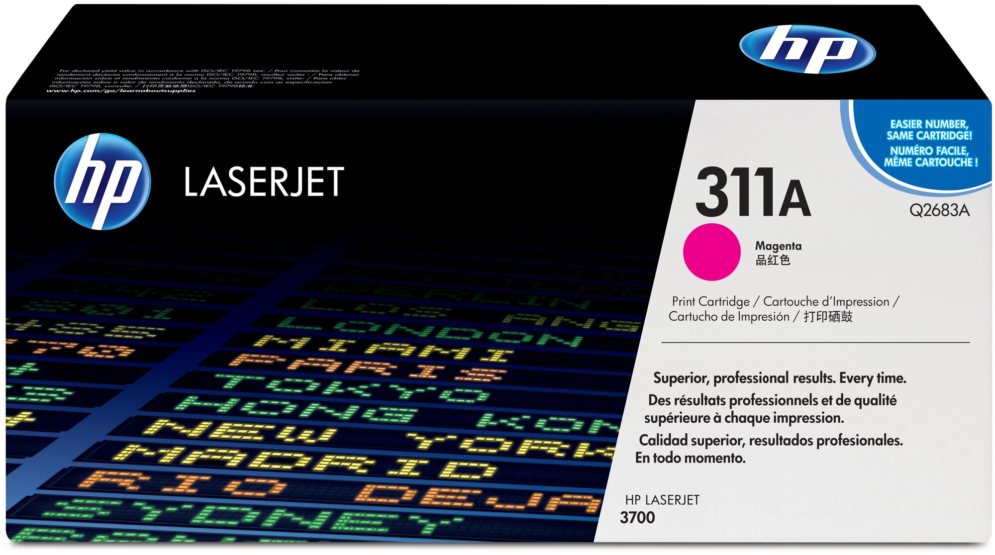 Картридж Q2683A/311A HP CLJ 3700 Magenta, 6000 стр.