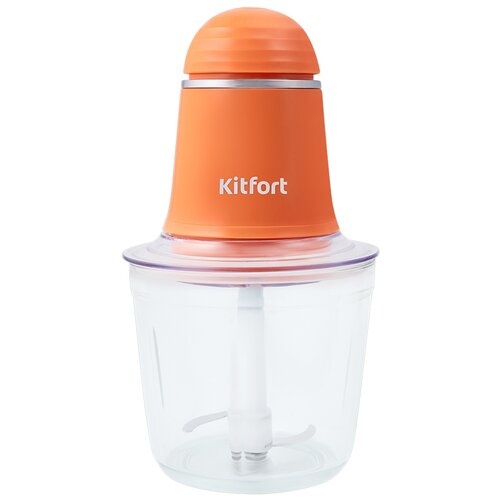 Измельчитель Kitfort КТ-3016, 200 Вт, оранжевый бытовая техника kitfort измельчитель кт 3016