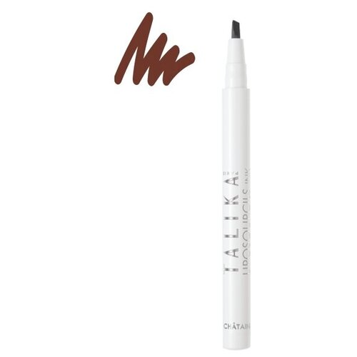 Talika Карандаш для бровей Eyebrow Lipocils Ink, оттенок коричневый Brown